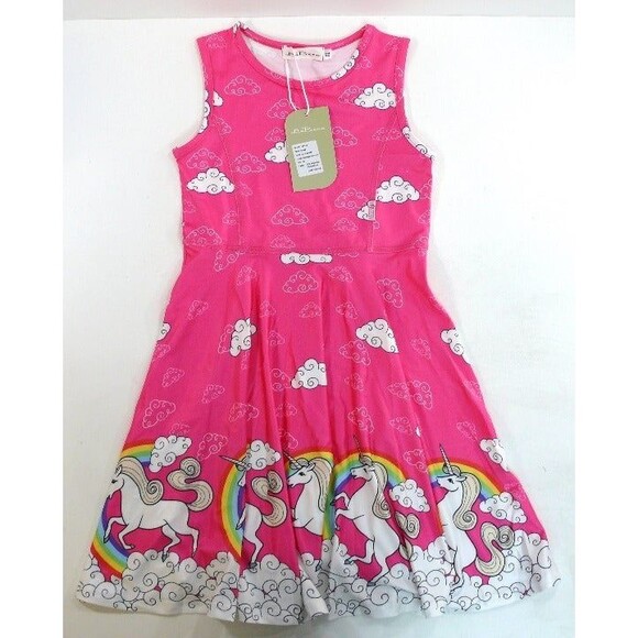 NWT La Beca UNICORN DRESS girls size XL pink spandex for your unicorn lover - Picture 2 of 6